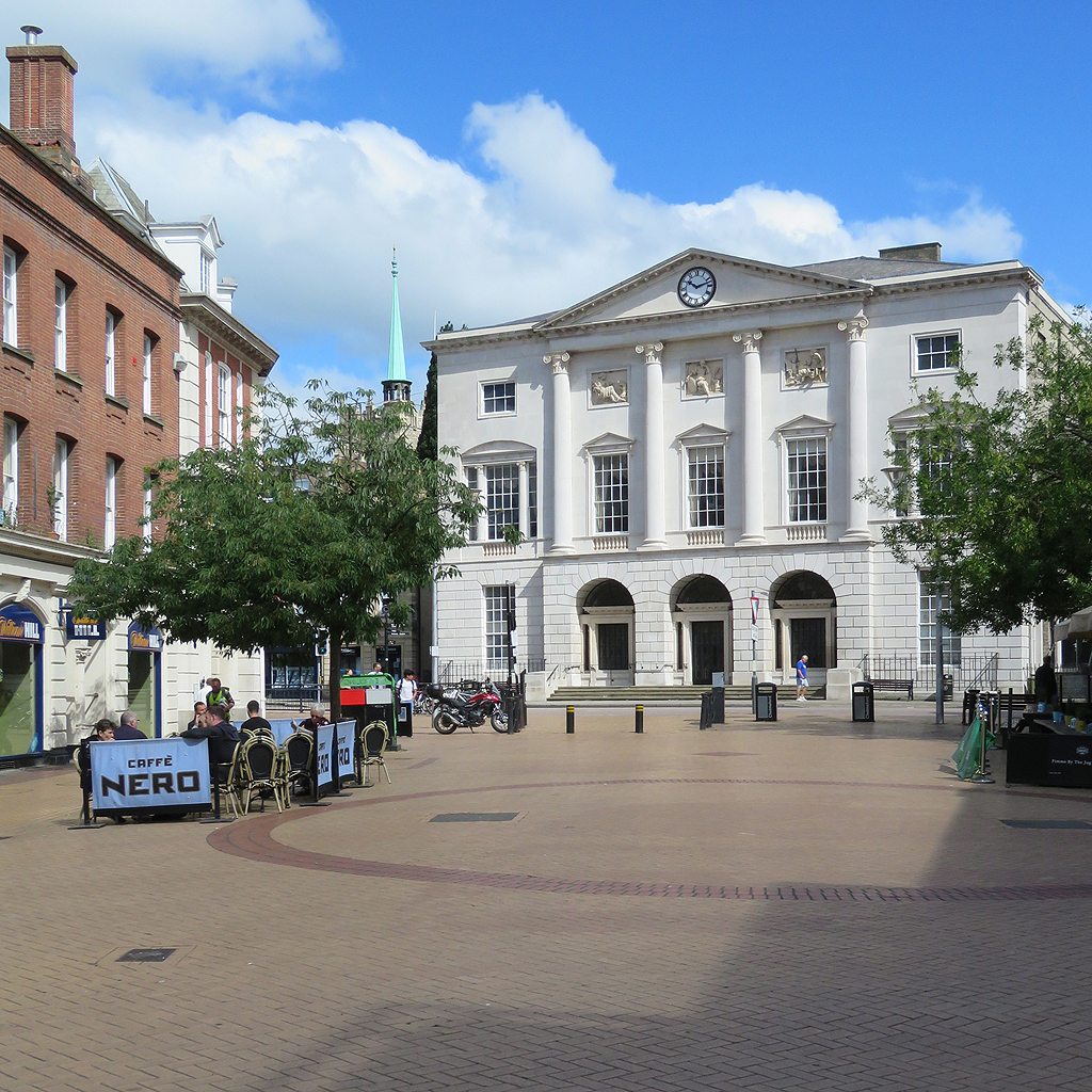 Chelmsford High Street and Shire Hall